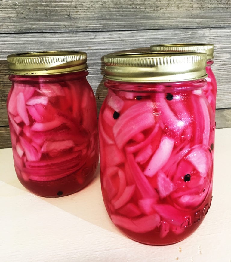 Sweet Pickled Red Onions Cooks Well With Others