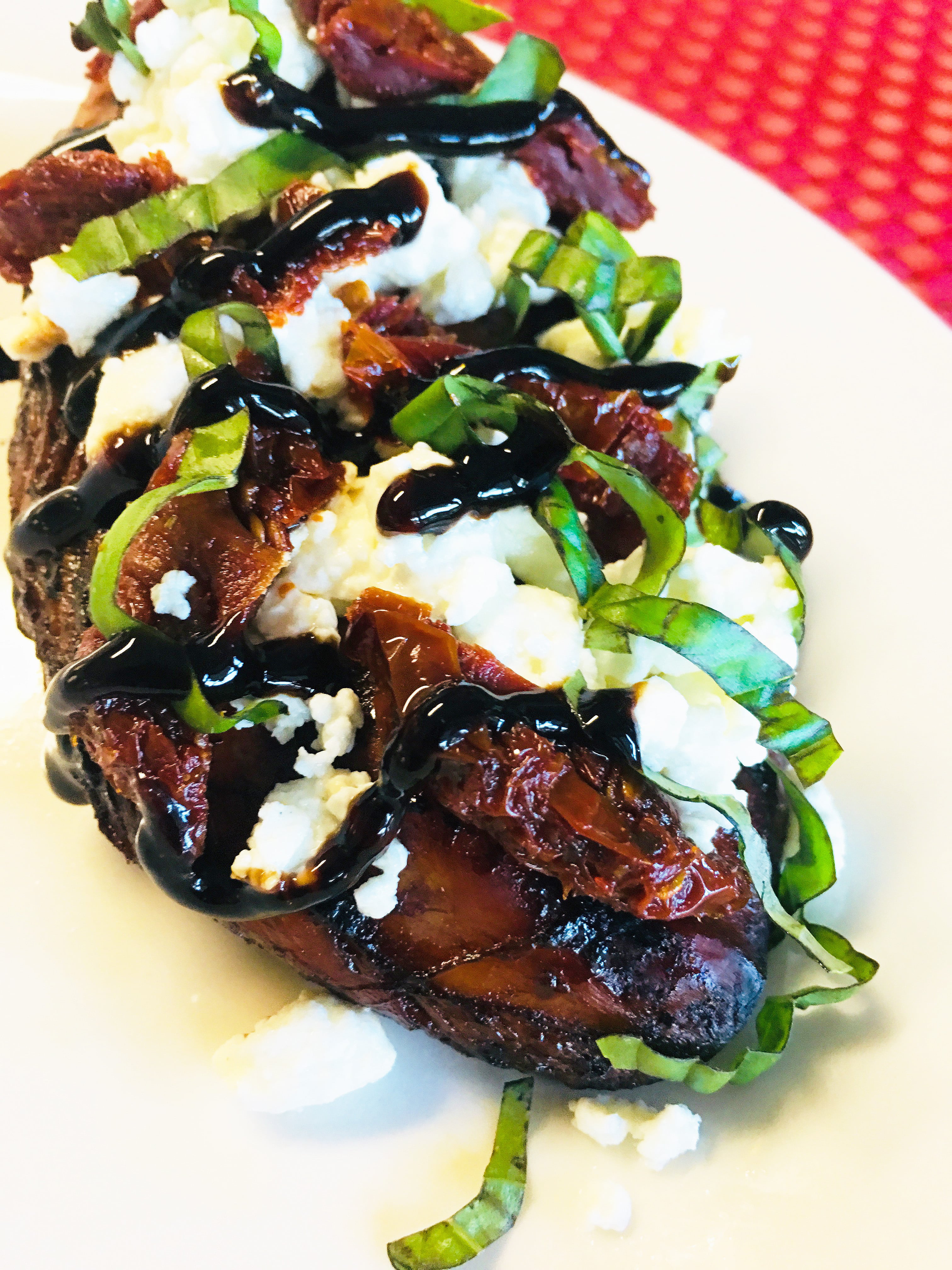 Balsamic Chicken with Goat Cheese and Sundried Tomatoes-image