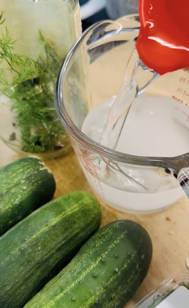 making pickles