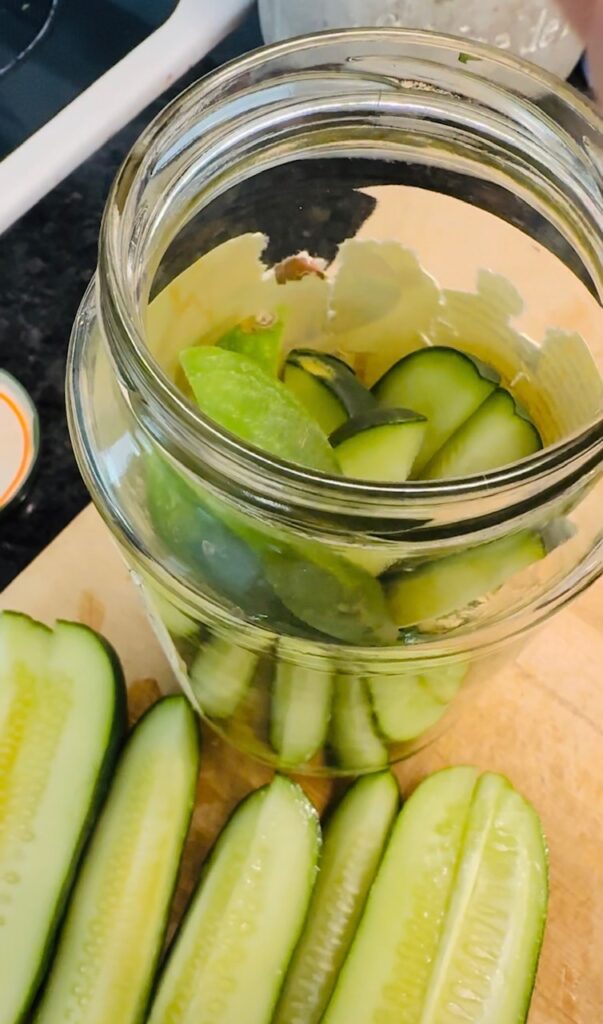 making pickles