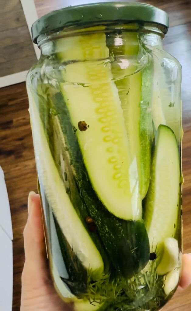 Refrigerator Dill Pickles