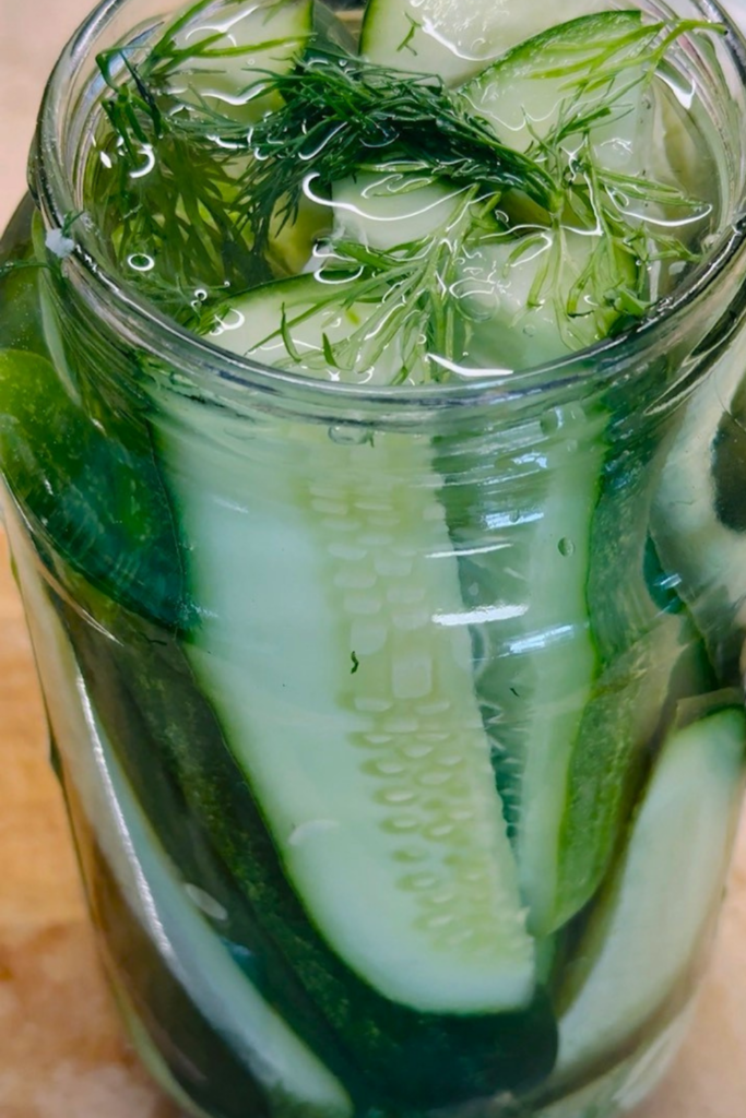 Refrigerator Dill Pickles