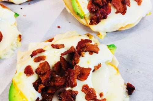 Muenster Turkey Melts with Avocado and Bacon
