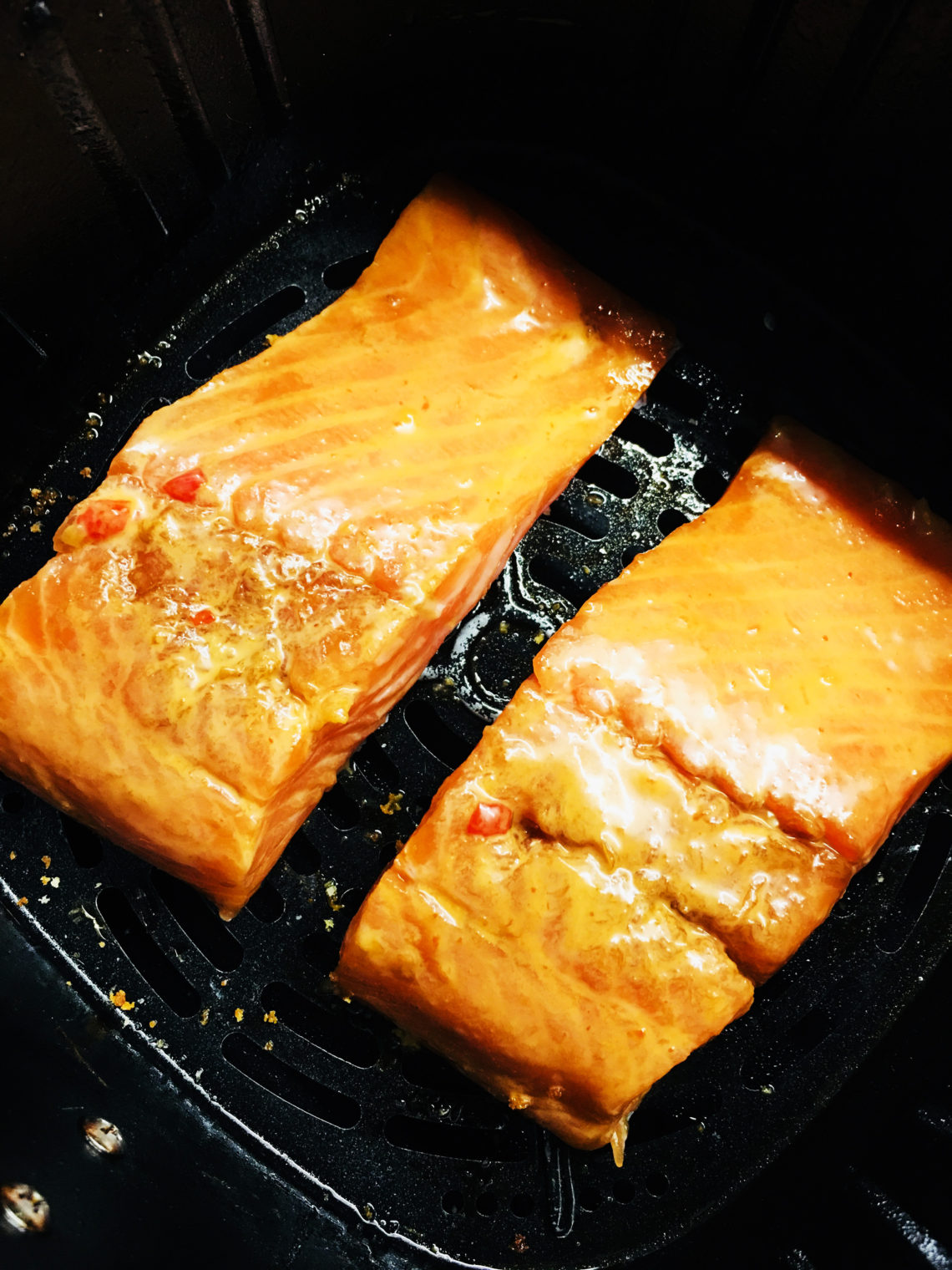 Bang Bang Salmon with Cauliflower Rice - Cooks Well With Others