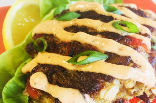 Crab Cakes with Spicy Old Bay Mayo
