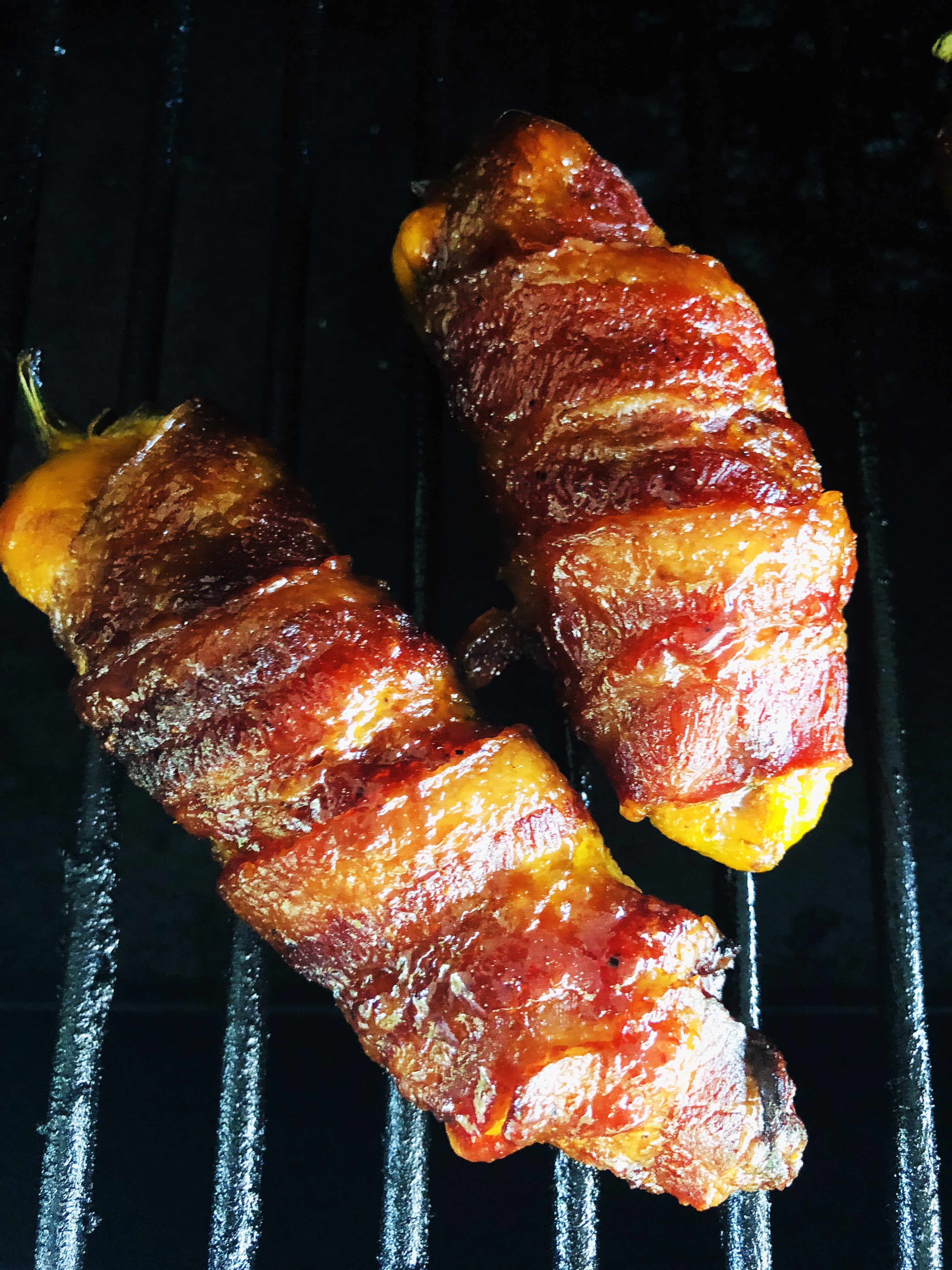 Smoked BBQ Pork Stuffed Jalapenos