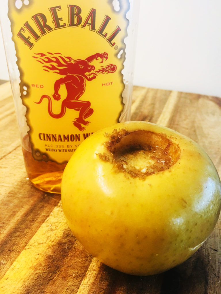 Smoked Fireball Whiskey Apples Cooks Well With Others
