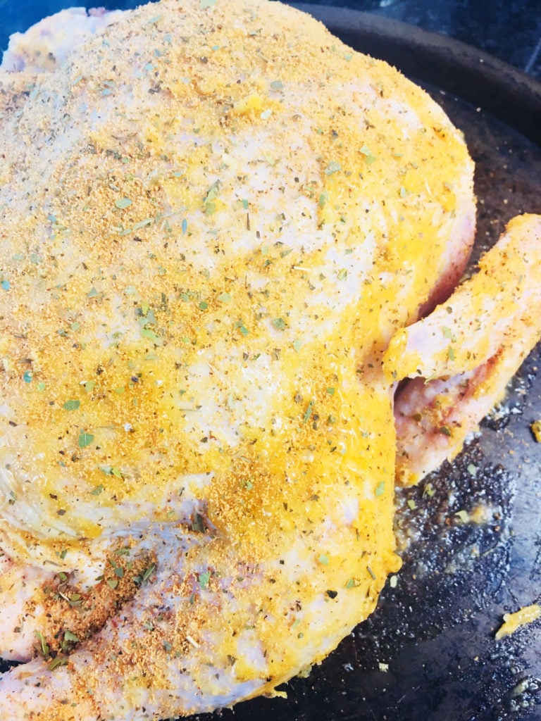 Smoked Cajun Garlic Butter Chicken