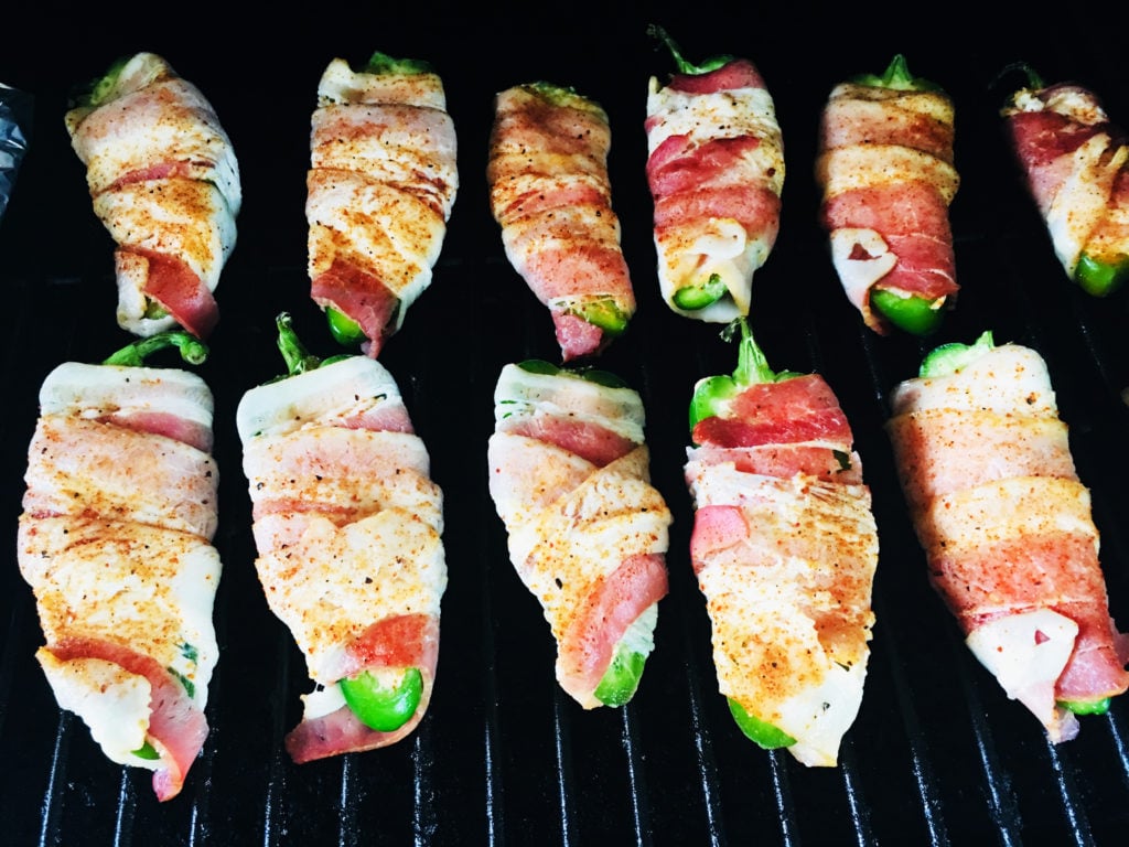 Smoked Bacon Wrapped Jalapenos
