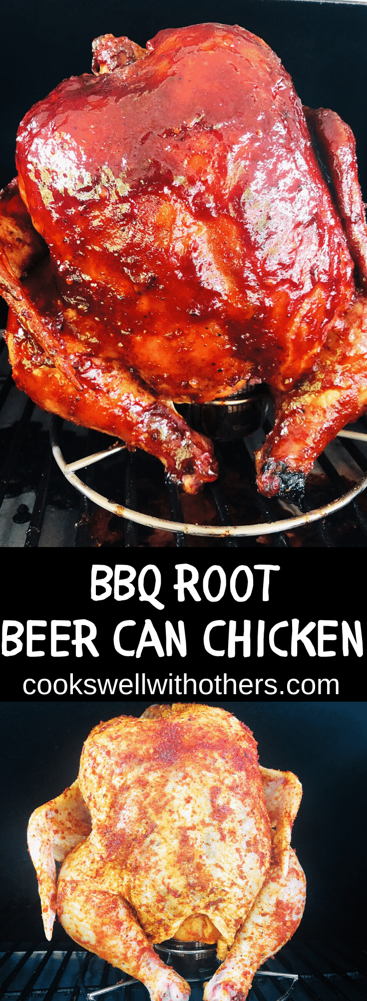 BBQ Root Beer Can Chicken - Cooks Well With Others