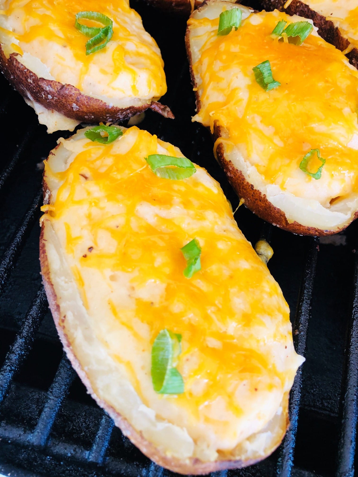 Cheesy Potatoes In A Smoker Wallpaper For Iphone