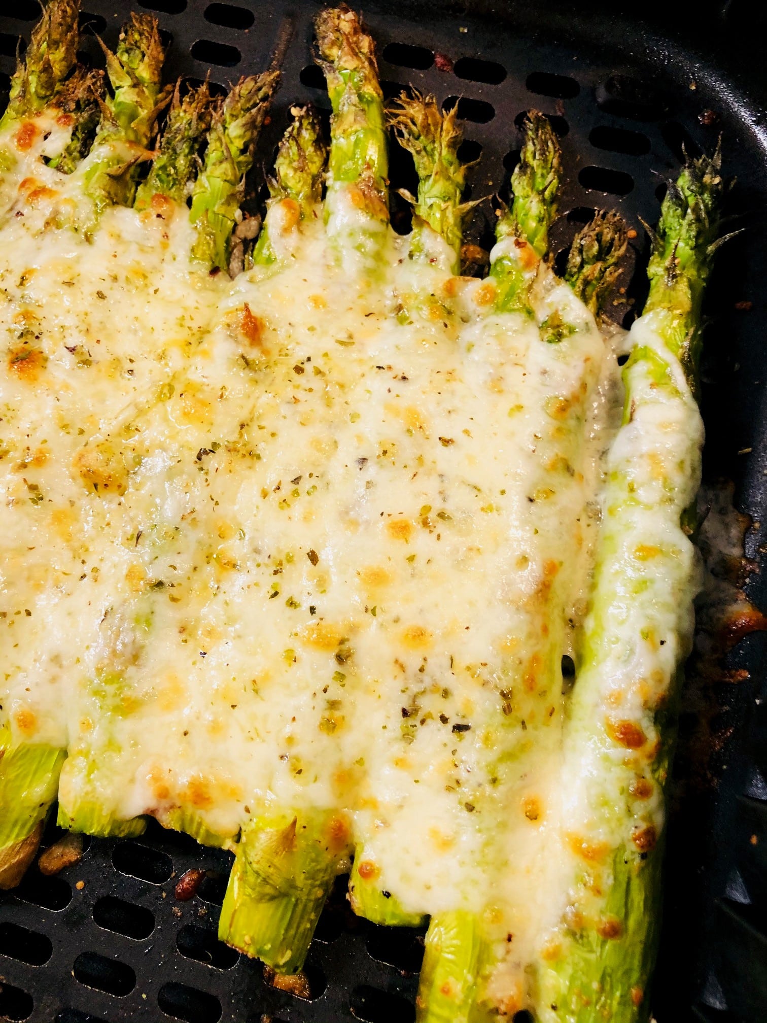 Cheesy Air Fryer Asparagus Cooks Well With Others