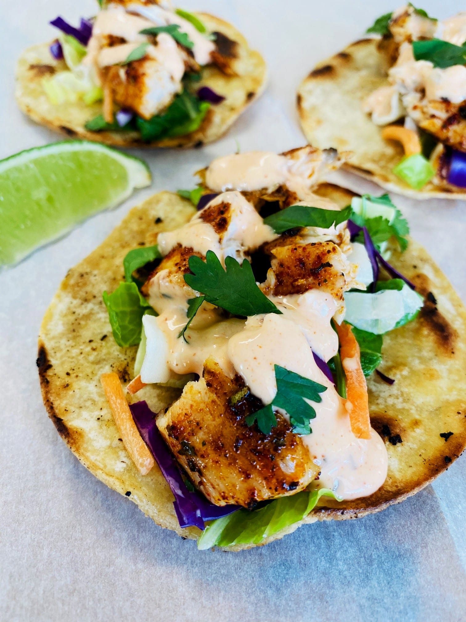 Blackstone Mahi Mahi Tacos