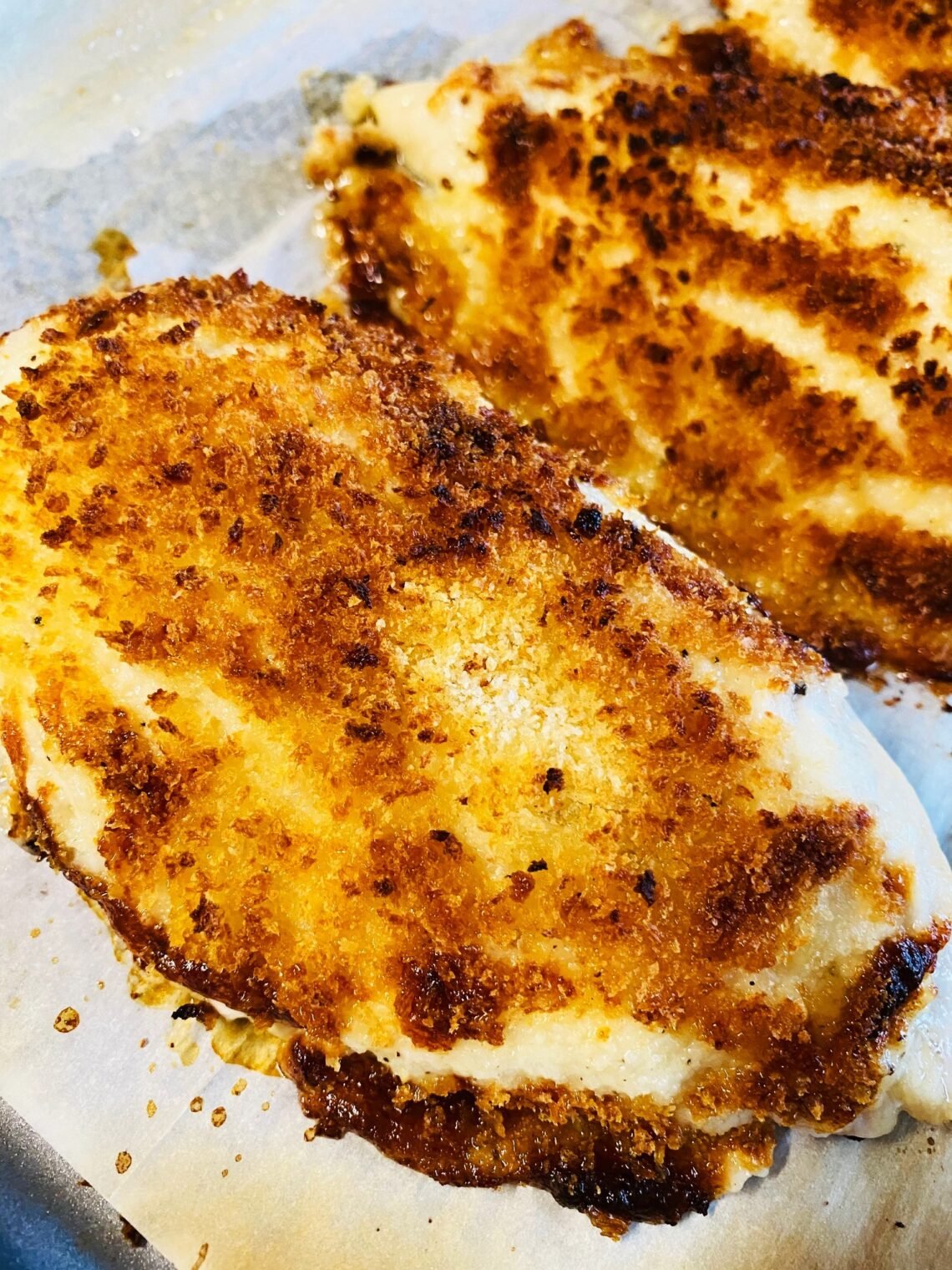 Crispy Garlic Parmesan Chicken