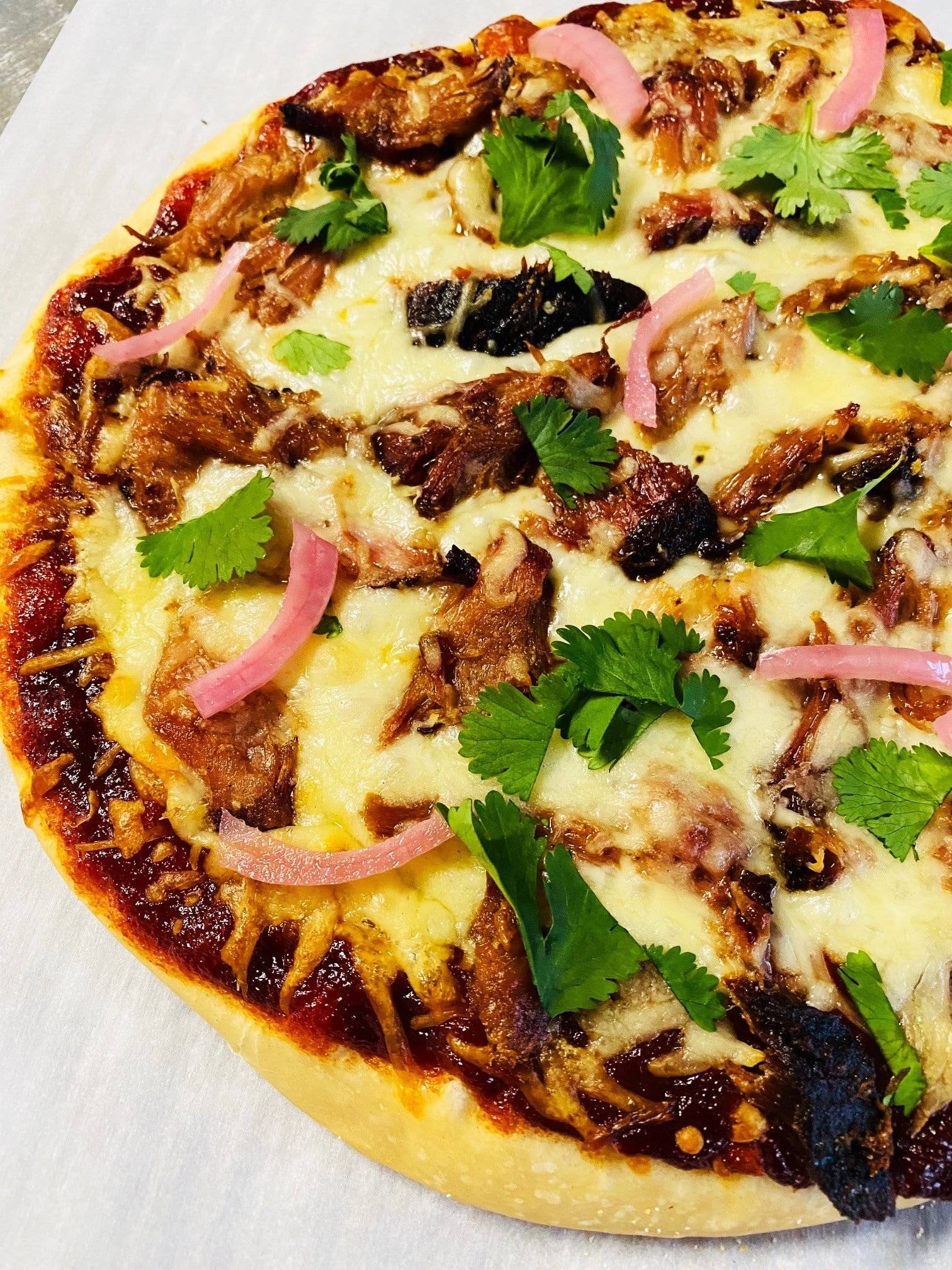 Korean BBQ Pizza Cooks Well With Others