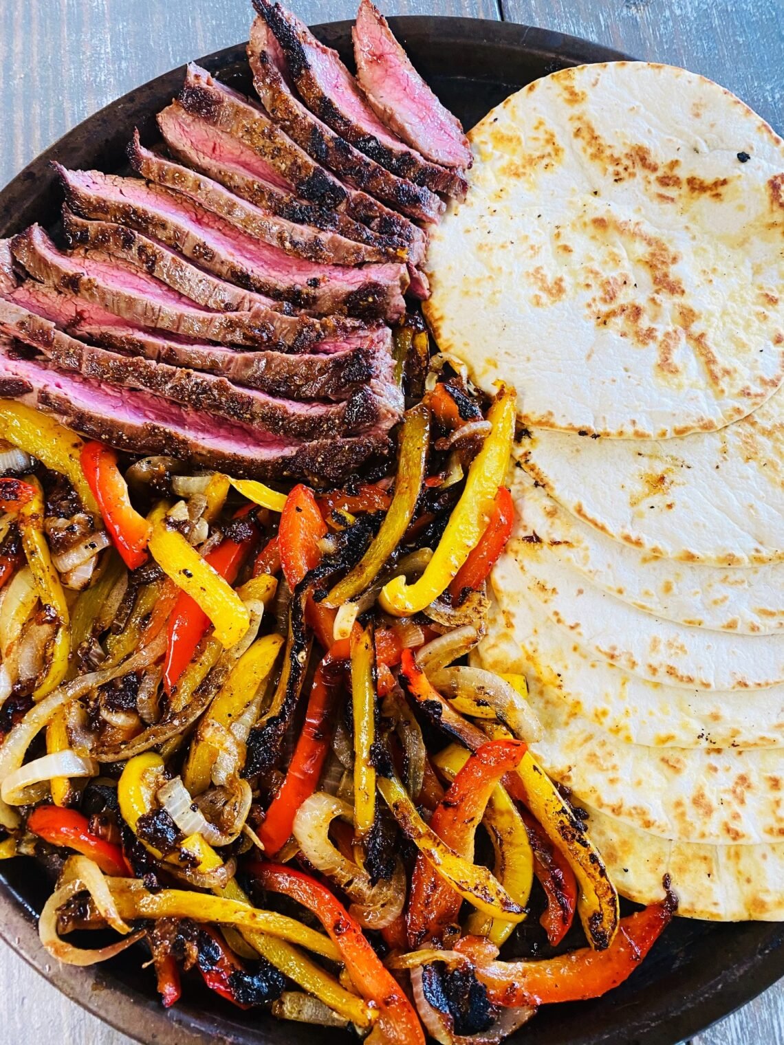 Blackstone Steak Fajitas