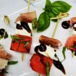 Watermelon Feta Prosciutto Bites