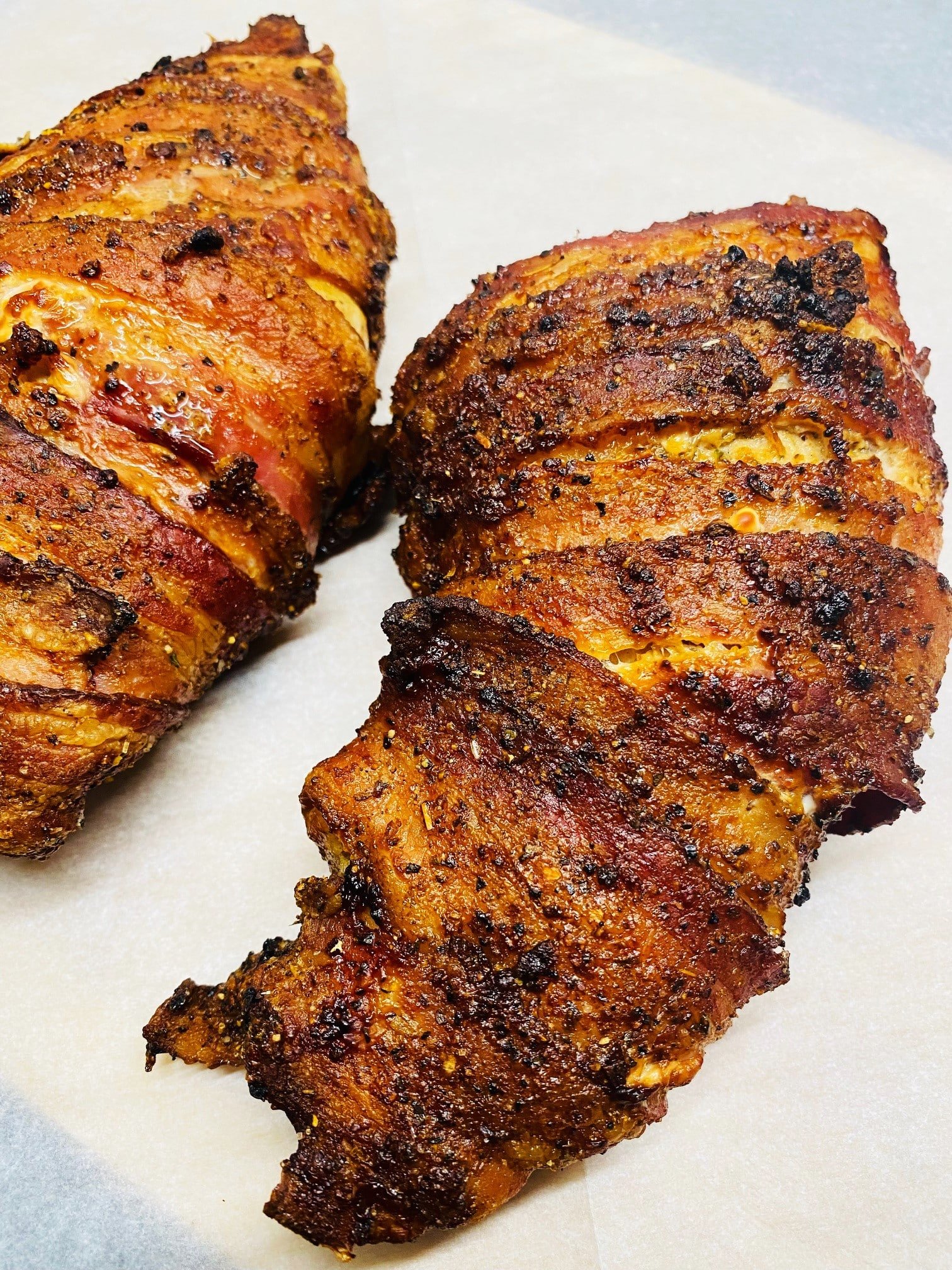 Air Fryer Bacon Wrapped Turkey Cooks Well With Others