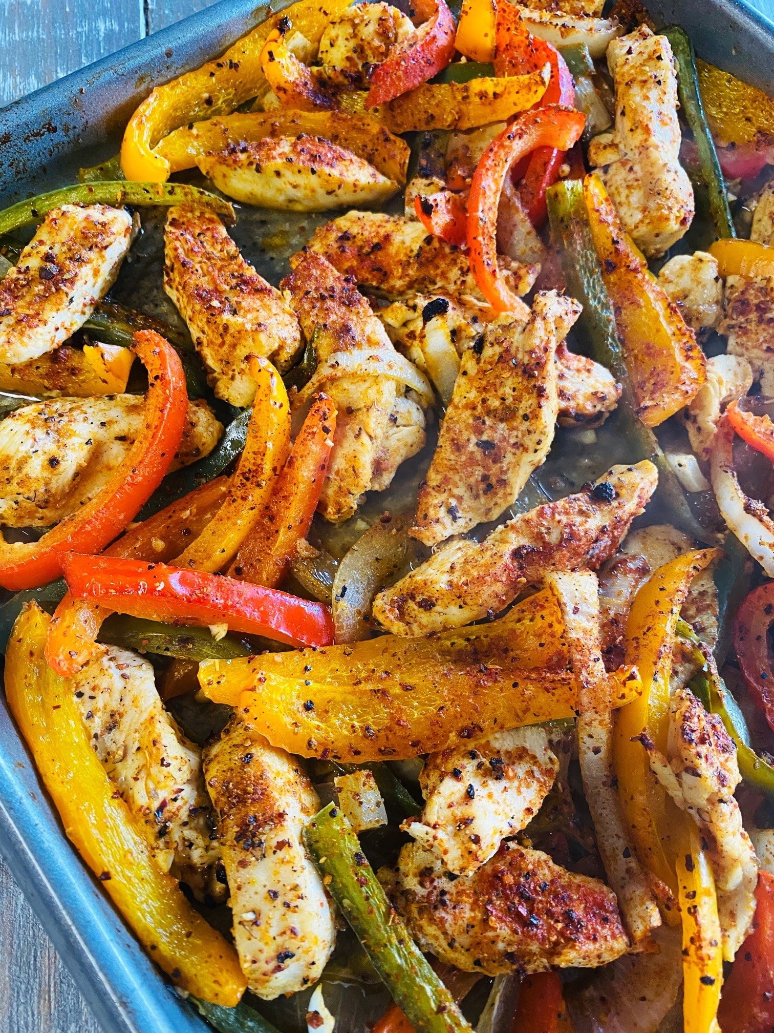 One Pan Cajun Chicken and Peppers - Cooks Well With Others