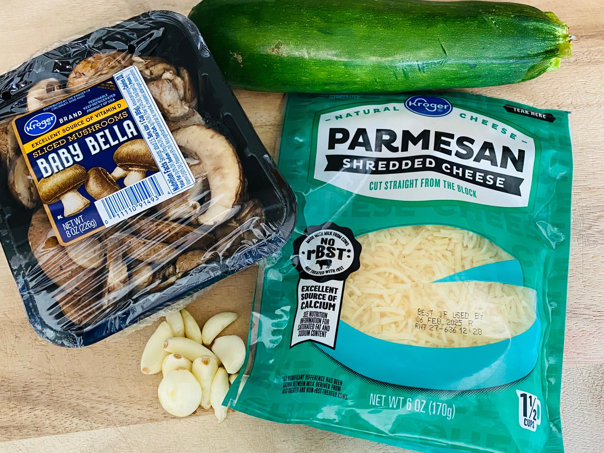 Blackstone Garlic Parmesan Zucchini and Mushrooms - Cooks Well With Others