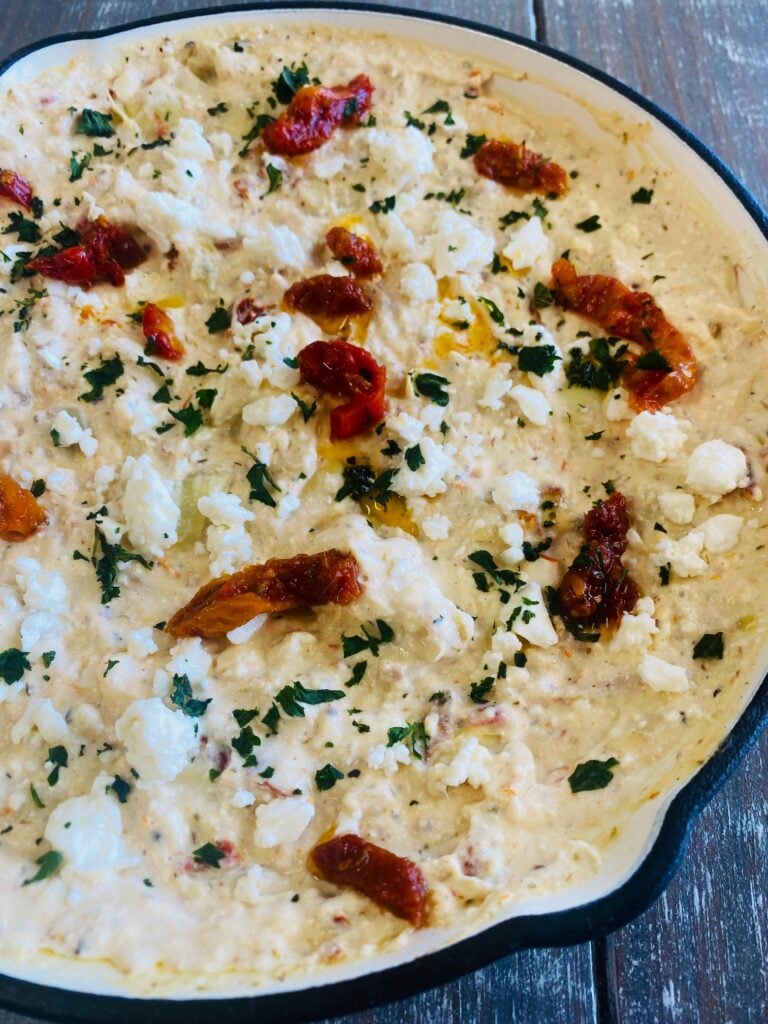 Sun Dried Tomato and Artichoke Dip