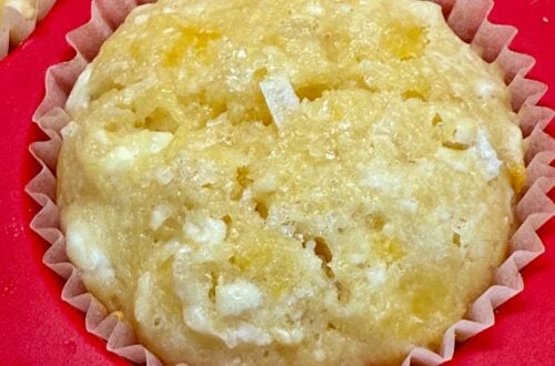 Pina Colada Protein Muffins