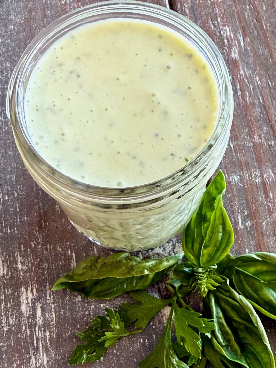Herb Buttermilk Cottage Cheese Dressing