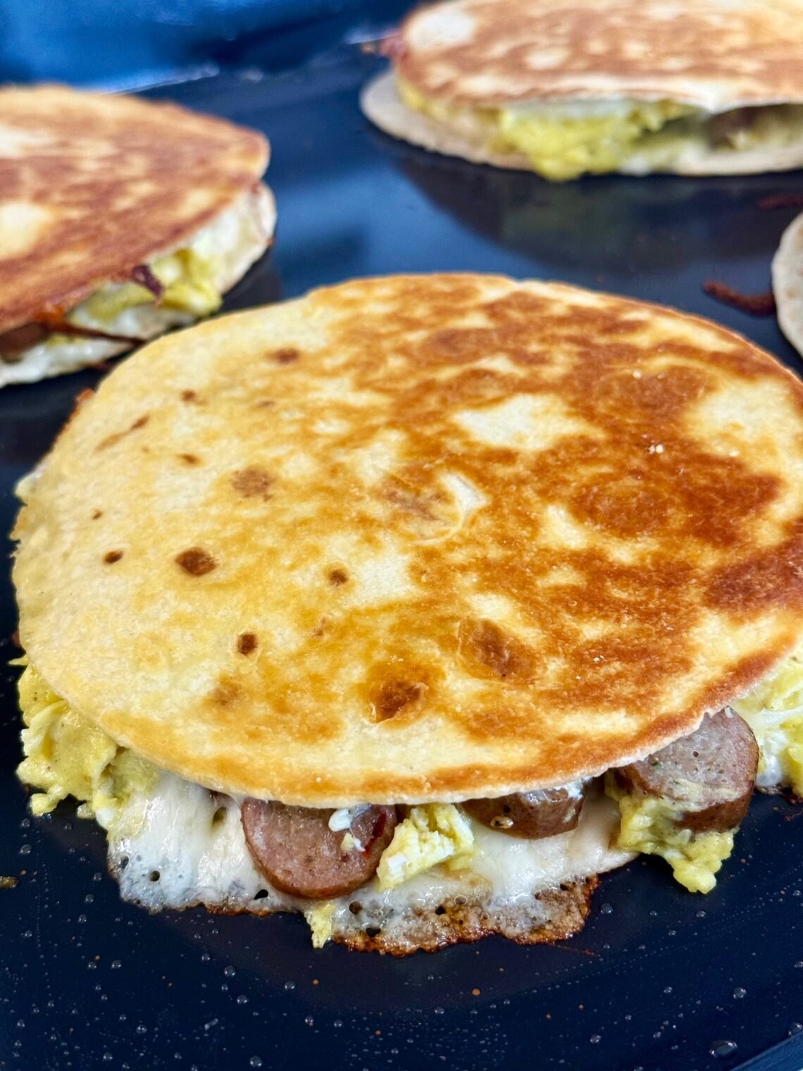 Chicken Sausage Breakfast Quesadillas