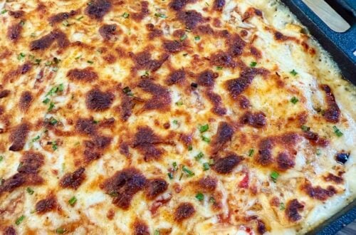 Cottage Cheese Crab Rangoon Dip