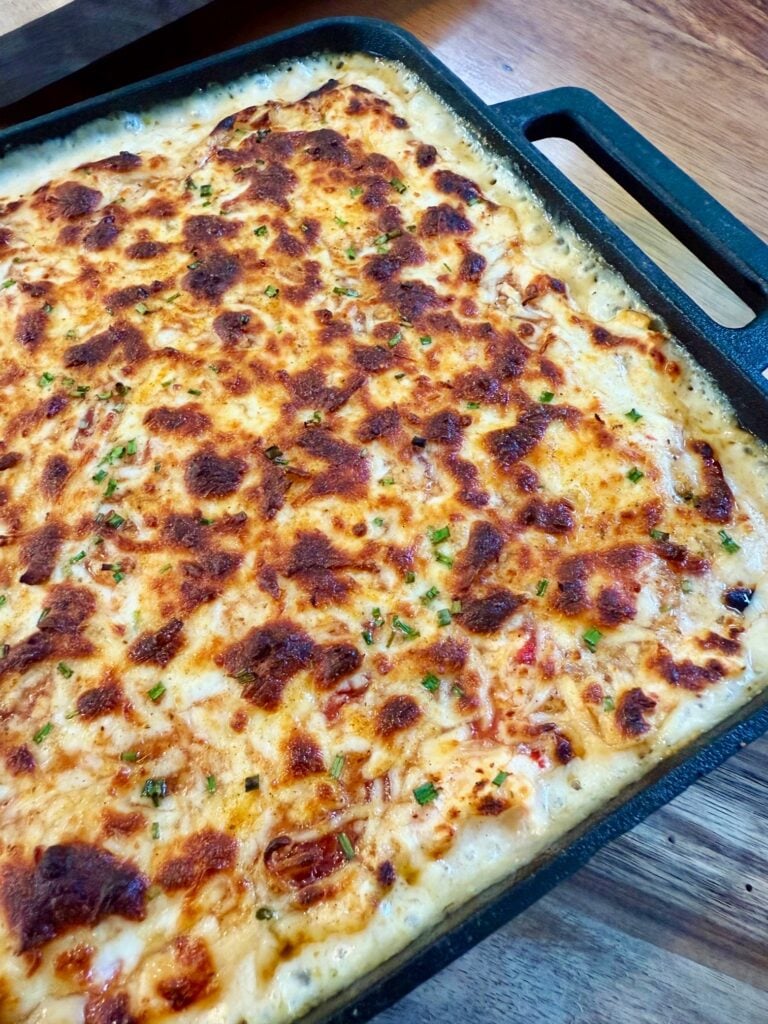 Cottage Cheese Crab Rangoon Dip