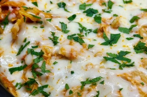 Crock Pot Creamy Tomato Chicken Pasta