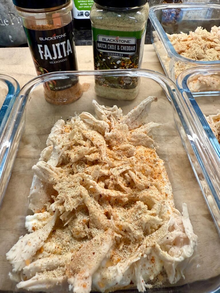 Meal Prep Chicken Enchilada Bowls