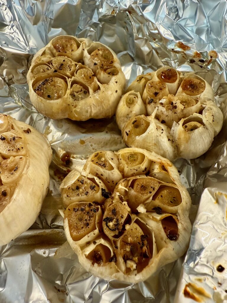 roasted garlic