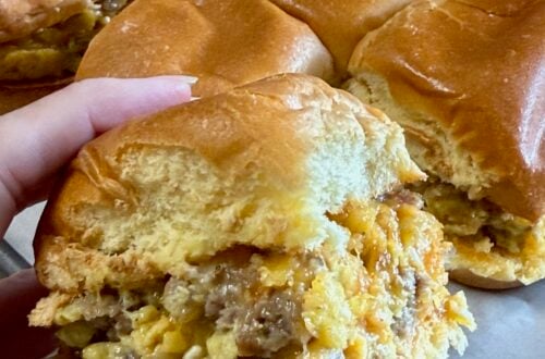 Breakfast Sloppy Joe Sliders