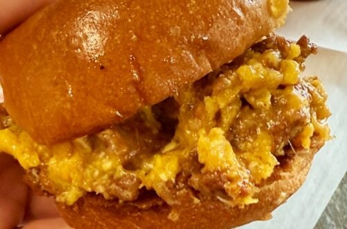 Chorizo Sloppy Joe Breakfast Sliders