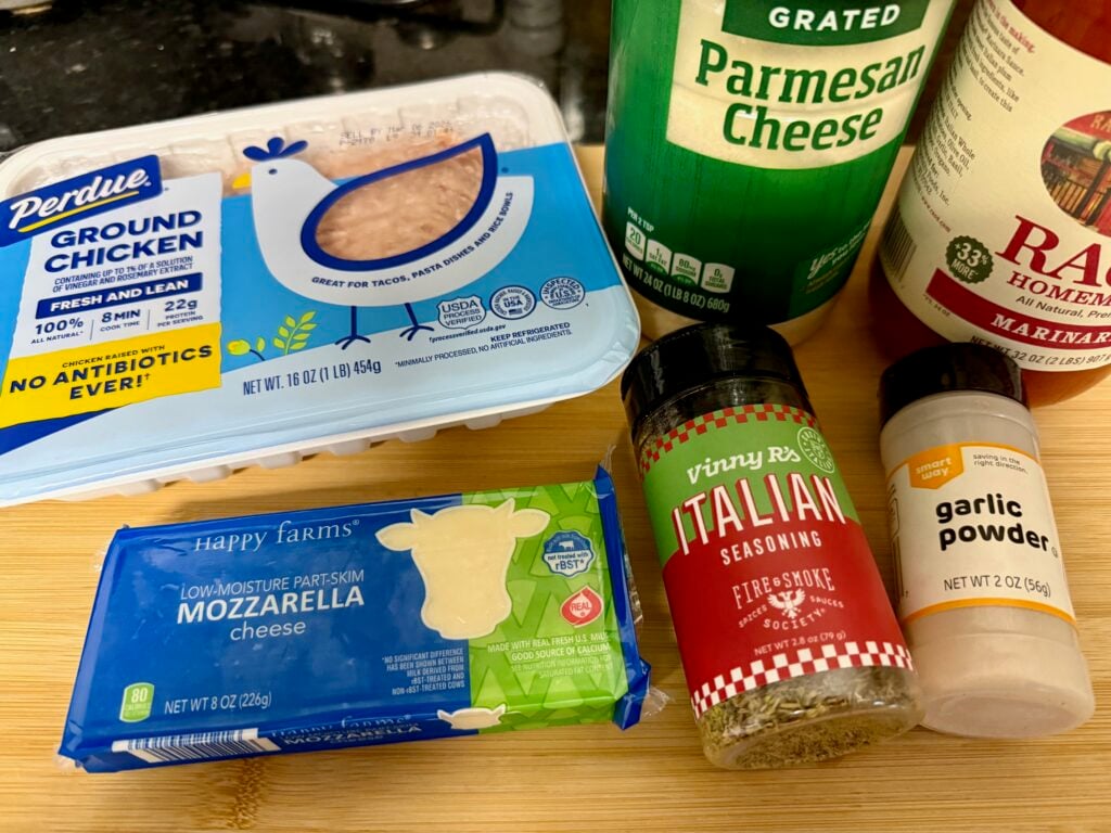 ingredients for the recipe