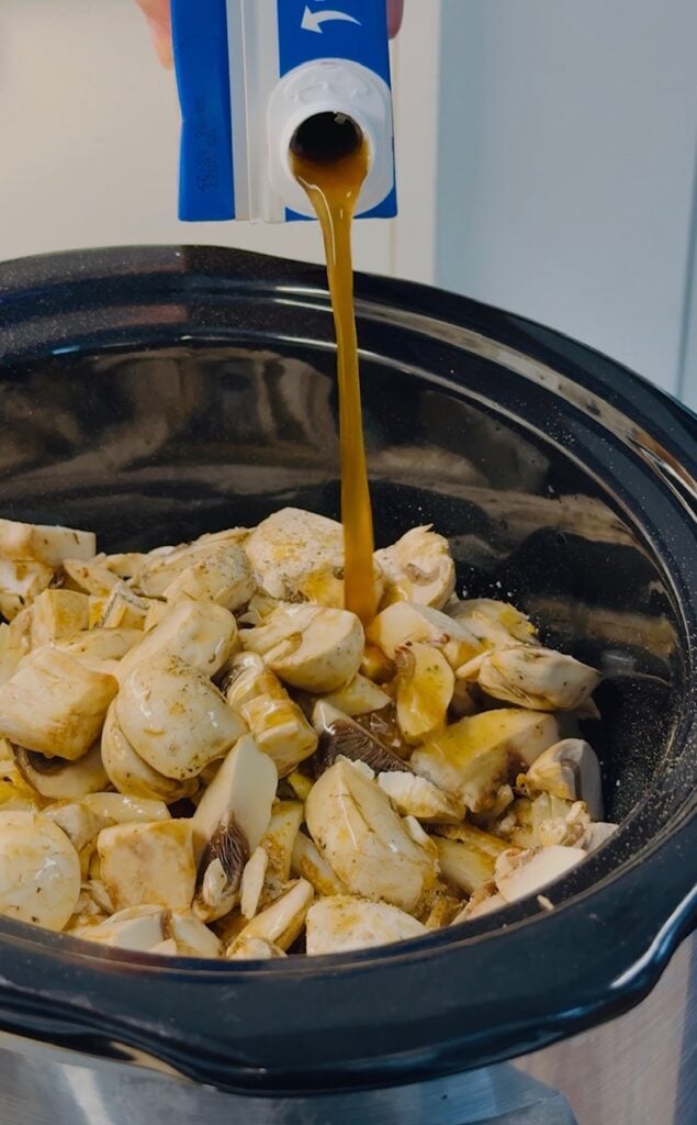 Crock Pot Cheesesteak Soup