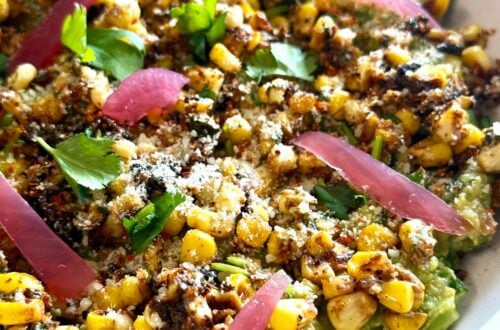 Street Corn Loaded Guacamole