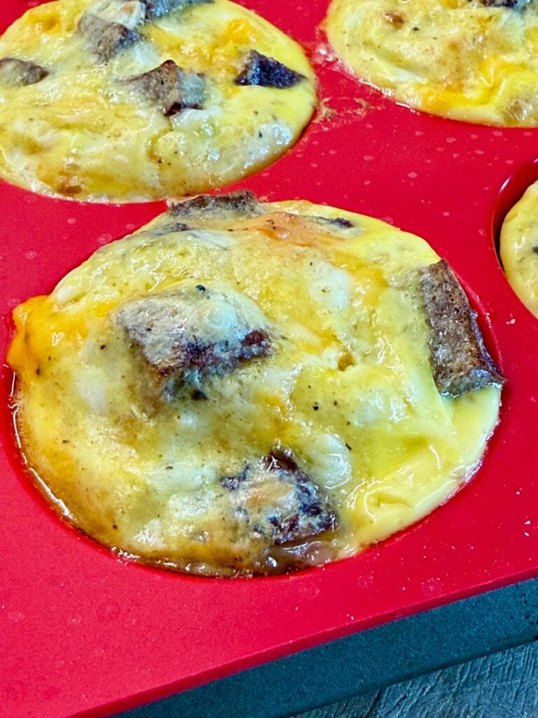 High Protein Sausage Egg Bites
