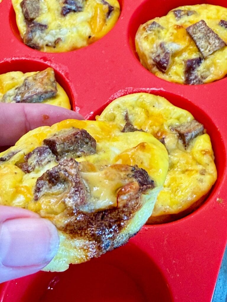 High Protein Sausage Egg Bites
