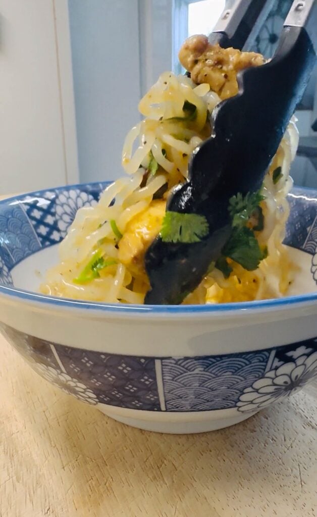 Chicken Shirataki Noodle Bowls