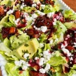 Blackberry Lime Chicken Avocado Salads
