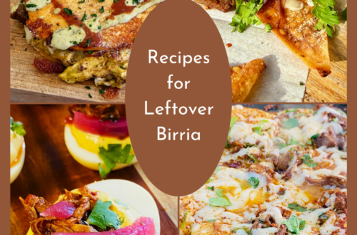 Recipes for Leftover Birria