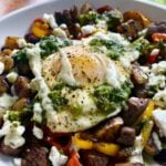 Chimichurri Steak Breakfast Bowls