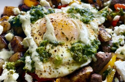 Chimichurri Steak Breakfast Bowls