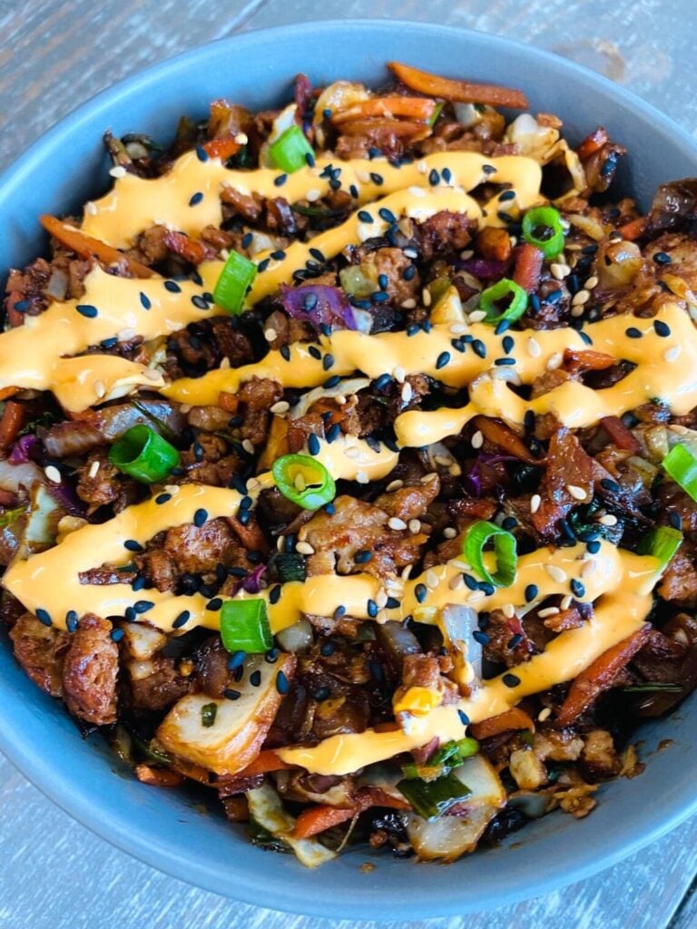 Blackstone Egg Roll Bowl