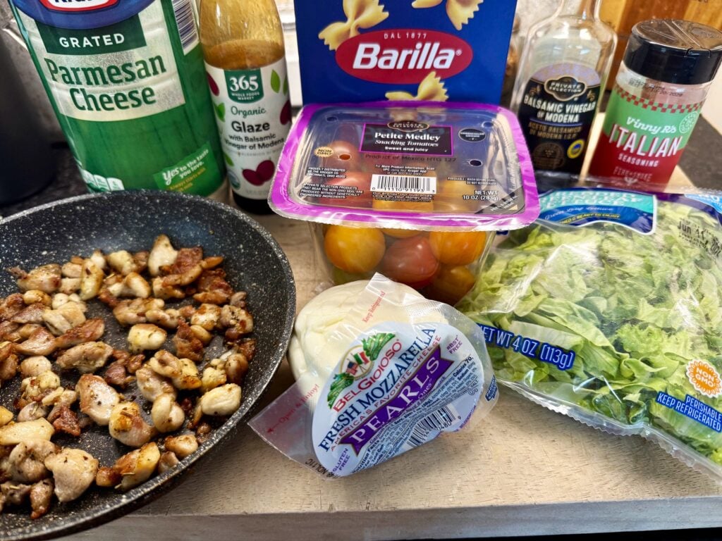 ingredients for the recipe