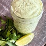 Cilantro Jalapeno Cottage Cheese Dressing