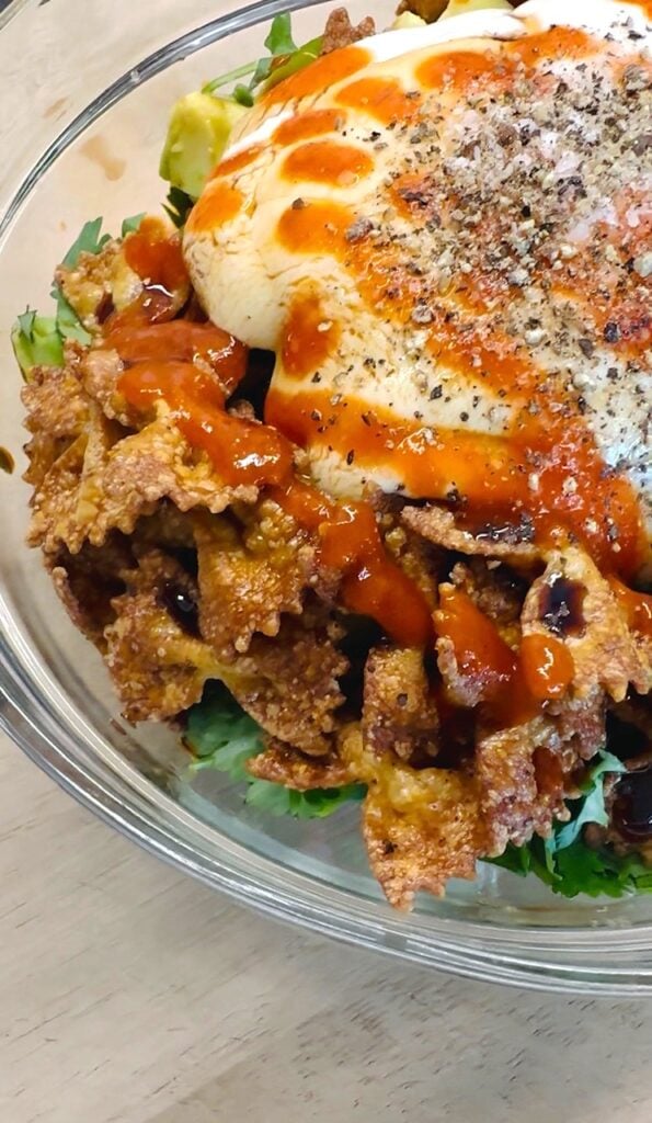 Crispy Cucumber Seafood Salads