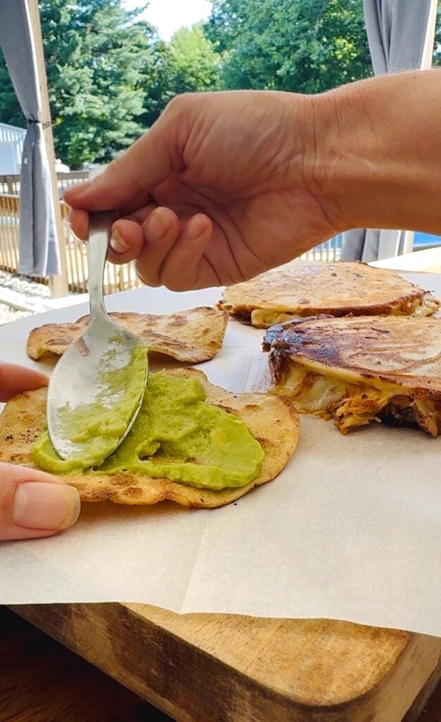 Easy BBQ Chicken Tostadas